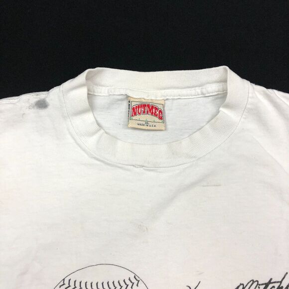 Vintage 1989 San Francisco Giants Mitchell #9 Baseball MLB Tee T Shirt XL B6 - Picture 4 of 6